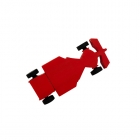 Custom pvc Usb Drives - High speed lowest price race car shaped custom usb drives LWU345